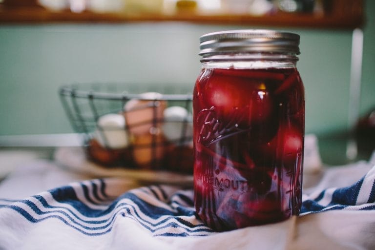 natural fermenting in a mason jar