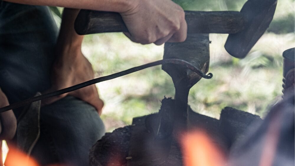Neo Pre/Post Apocalyptic Blacksmithing: Intro to Blacksmithing with Tod Kershaw 4 blacksmithing WP event cover 1000 × 563